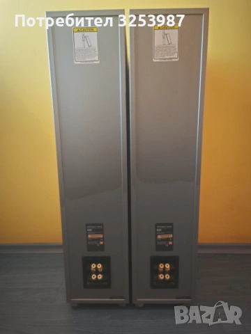 Подовостоящи тонколони JBL E80 - трилентови, 100-400W, 8 Ohm, USA Сиви, снимка 2 - Тонколони - 53692125