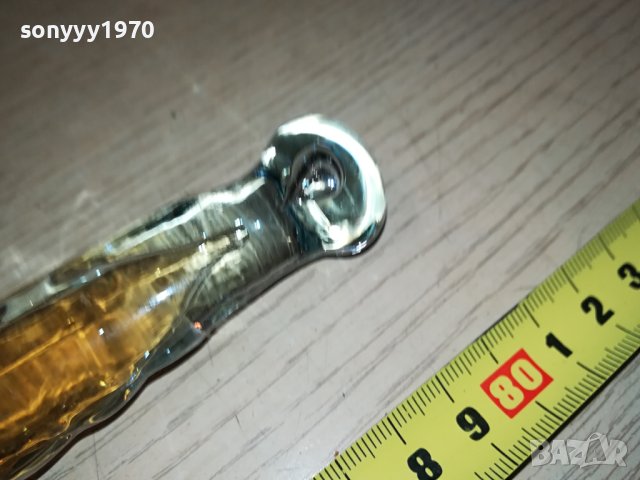 СТЪКЛЕН МЕЧ С НОЖНИЦА 80СМ 0907230850, снимка 12 - Антикварни и старинни предмети - 41492922