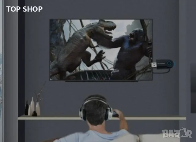 Безжичен аудио BT предавател с ниска латентност и висококачествено аудио, снимка 3 - Слушалки и портативни колонки - 48926941