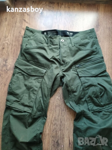 g-star rovic zip 3d regular tapered - мъжки карго панталон 32, снимка 3 - Панталони - 53757284