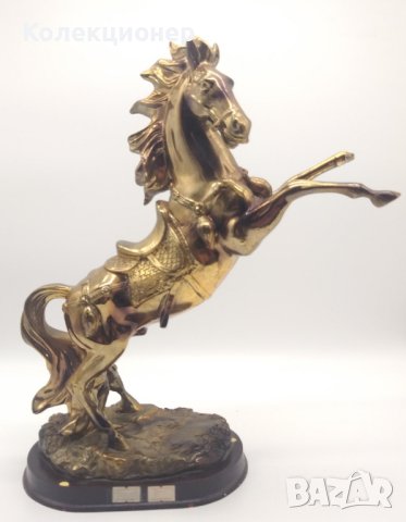 Лот сувенири с дефект – златен кон, риба, слон, снимка 7 - Арт сувенири - 41080125