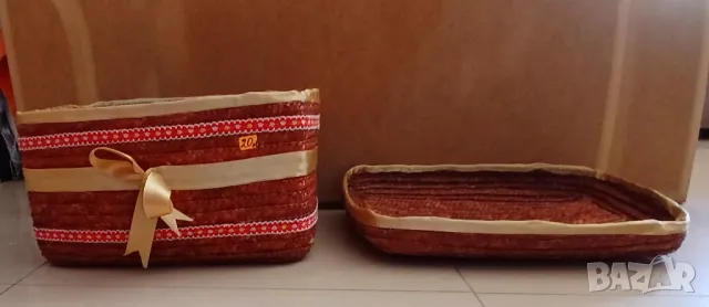 Панери различна форма и големина и кошничка за декорация., снимка 3 - Други стоки за дома - 50243334