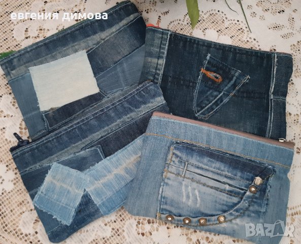 Дънкови чанти ръчна изработка.., снимка 17 - Чанти - 40578162