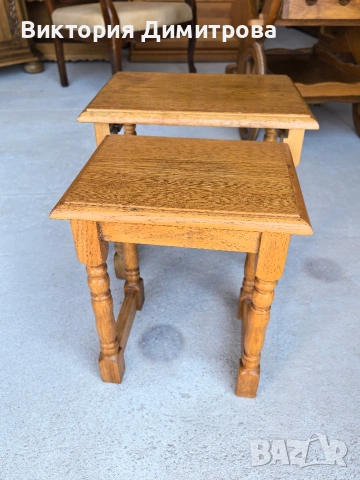 Комплект масички 2в1 , снимка 2 - Маси - 53586760