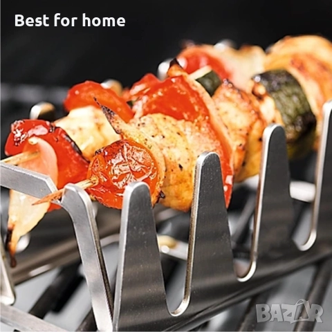 Баварска мултигрил решетка Rescher, снимка 6 - Други стоки за дома - 52491500