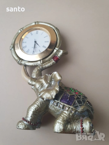 Бронзово слонче Часовник