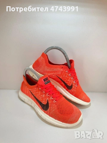 Оригинални маратонки Nike Free 4 Flyknit, снимка 5 - Маратонки - 53864339
