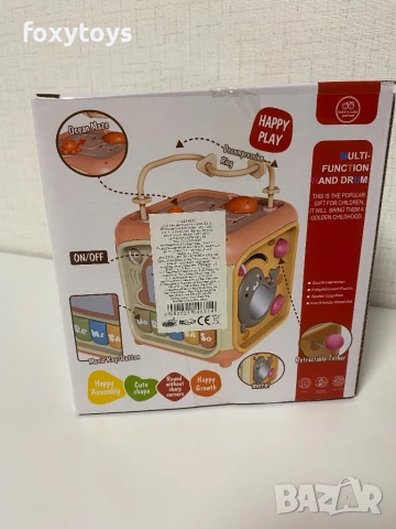 Занимателен бебешки куб, снимка 5 - Образователни игри - 51117730