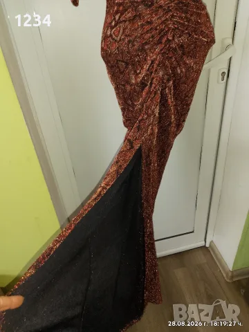 вталена парти/официална рокля , снимка 2 - Рокли - 55848065