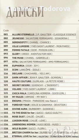 парфюми chogan, снимка 12 - Дамски парфюми - 53743008