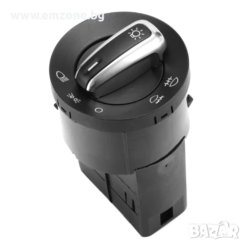 Бутон / Ключ за светлини фарове на VW Passat Bora Golf 4 IV Polo Sharan, Seat Alhambra, 3BD941531, снимка 2 - Аксесоари и консумативи - 50561285