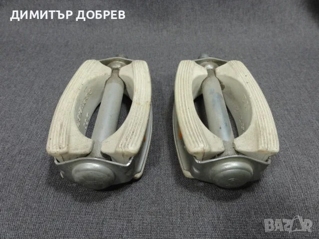 РЕТРО ВИНТИДЖ НЕМСКИ ВЕЛОСИПЕДНИ ПЕДАЛИ UNION U30 MADE IN GERMANY, снимка 2 - Части за велосипеди - 56323220