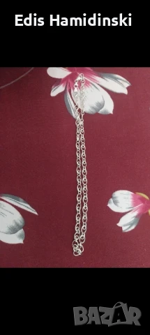 ПРОМОЦИЯ Продавам оригинален сребърен ланец , снимка 3 - Колиета, медальони, синджири - 51071353