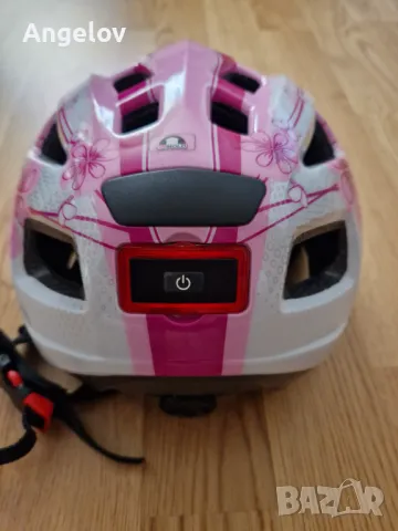 Crivit лед светеща каска за велосипед, р-р 49-54 см, снимка 5 - Аксесоари за велосипеди - 50112961