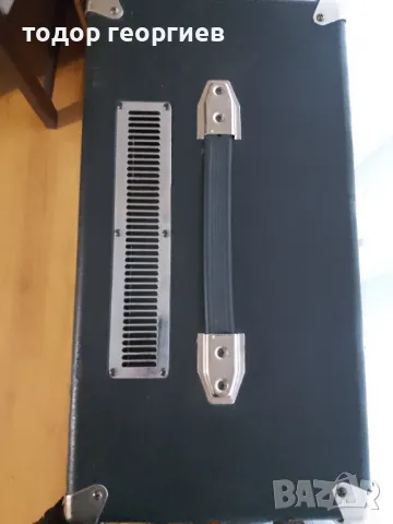 Продавам китарен лампов усилвател 30 вата с 6l6 крайни лампи,кабинет EL2 ,с 12 инча говорител Алнико, снимка 11 - Китари - 49761048