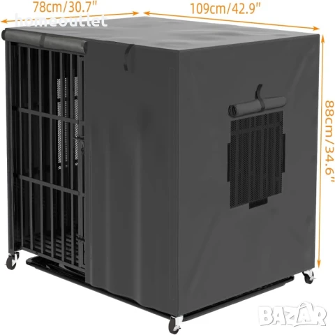 ПРОМОЦИЯ Предпазно покривало за клетки за домашни любимци BINGO PAW P-XL686-XL, снимка 5 - За кучета - 50970326