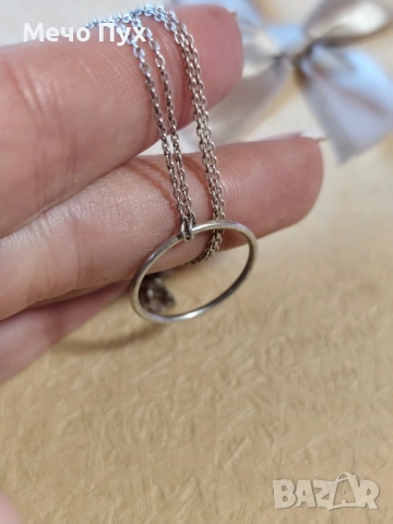 Сребърен синджир (372), снимка 3 - Колиета, медальони, синджири - 52512826