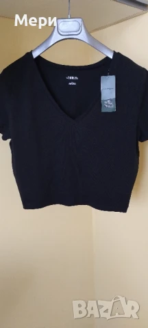 Нова къса дамска тениска, снимка 2 - Тениски - 50604894