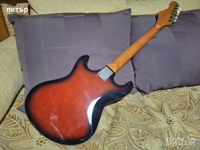 Ретро японска електрическа китара, снимка 9 - Китари - 53156514