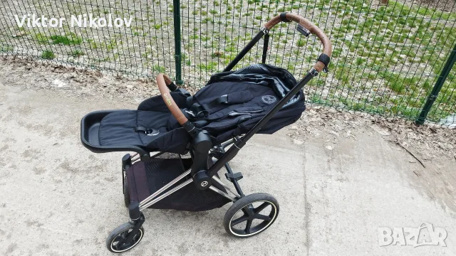Комплект Cybex Priam 4 летен кош с поставка за чаша/шише и куки за чанта, Пловдив, снимка 8 - Детски колички - 56140270