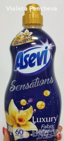 Омекотител Асеви 1.440л, снимка 3 - Перилни препарати и омекотители - 52773857