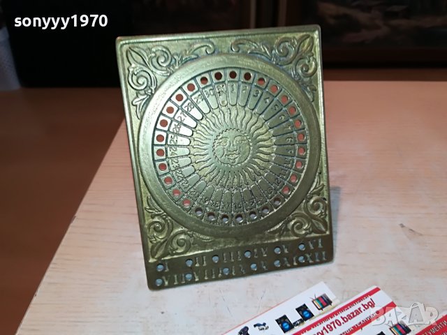 ВЕЧЕН КАЛЕНДАР-ФРАНЦИЯ 1511221519, снимка 4 - Антикварни и старинни предмети - 38681695