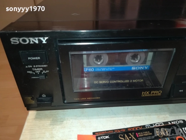 SONY TC-K410 2 MOTOR HX PRO BIAS DECK-MADE IN JAPAN-ВНОС SWISS 1309251845, снимка 4 - Декове - 51703462