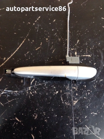 Предна лява външна дръжка на странична врата сребърен за Mazda 6 2.2D (2007-2011) R8376