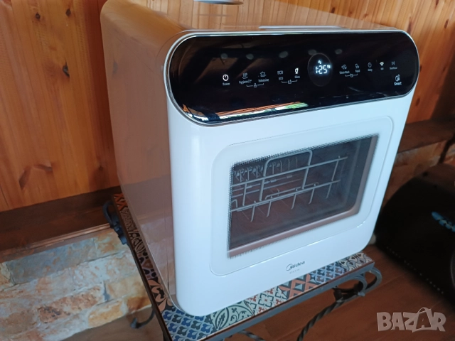 Мини съдомиялна Midea smart wi fi, снимка 3 - Съдомиялни - 52324662