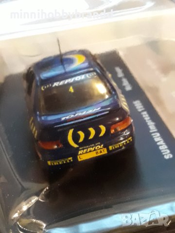 SUBARU IMPREZA 1995 McRae-Ringer.Ixo Deagostini 1.43 scale., снимка 2 - Колекции - 41967814