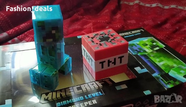 Нова Minecraft 5,5-инча колекционерска фигура играчка с отливки/Възрастни Деца 6+, снимка 6 - Други - 41663048