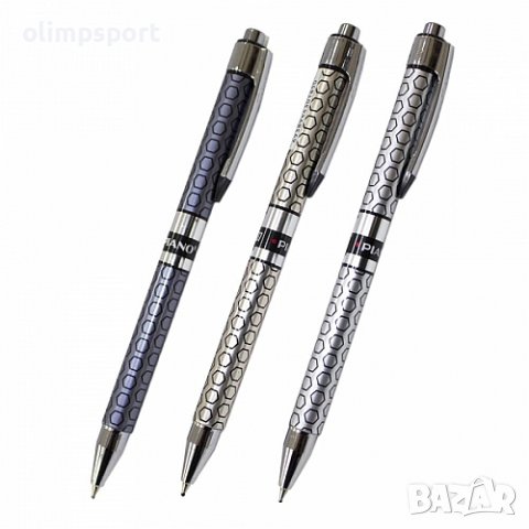 Химикал PIANO с кръгла форма за удобно и лесно писане. Метален клипс. 