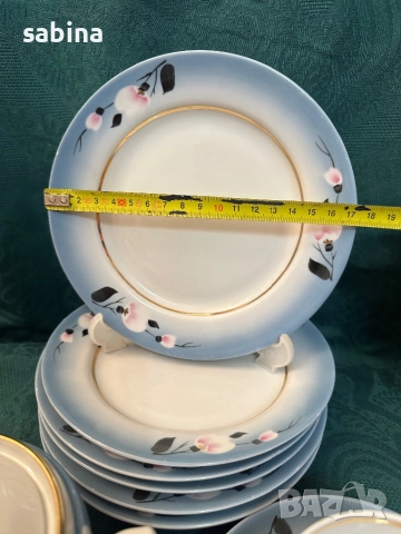 Богдановичский фарфоровый завод, СССР-непълен сервиз, снимка 3 - Чаши - 52973596