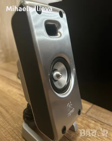 Мощна 2.1 аудио система Logitech Z3 – 40W RMS (Дървен субуфер), снимка 5 - Тонколони - 55780275
