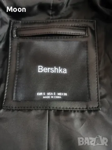 Ново кожено яке Bershka, снимка 4 - Якета - 48000529