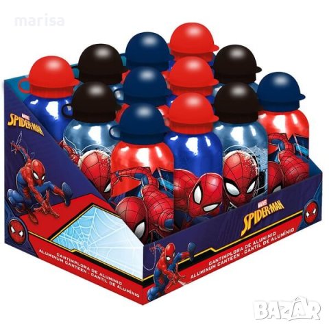 Алуминиева бутилка Spiderman, 500ml, асорти 8435507872560, снимка 5 - Други - 41823668