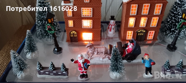 Нови LED светещи селца на фирмата MAGIC VILLAGE.с 2 светещи къщички, снимка 13 - Декорация за дома - 48360864