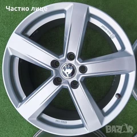 Продавам 4бр 18-ки джанти за Шкода Октавия,Карок, Кодиак , снимка 2 - Гуми и джанти - 55805018