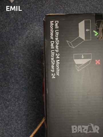 Продавам монитор DELL - 24", снимка 3 - Монитори - 53669011