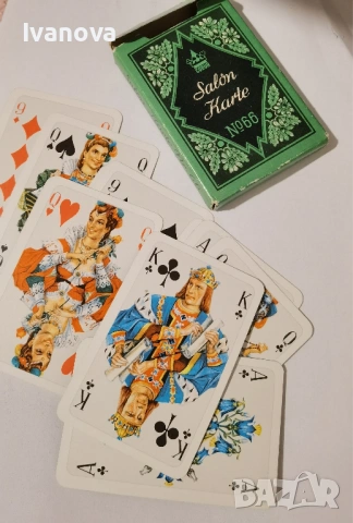 Salon 66, ретро колекционерски карти рококо