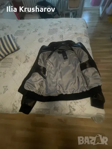 Кожено яке HugoBoss 56 Ново, снимка 6 - Якета - 50250842