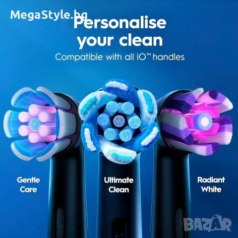 Електрическа четка за зъби Oral-B iO2 Night Black + Калъф за пътуване, снимка 10 - Други - 55834305