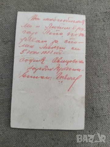 Стара снимка Свищовски народен представител 5 юни 1923, снимка 2 - Антикварни и старинни предмети - 42221502