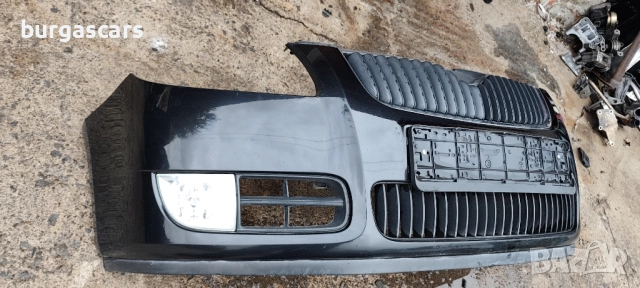 Предна броня Skoda Fabia II - 140лв, снимка 2 - Части - 51919910