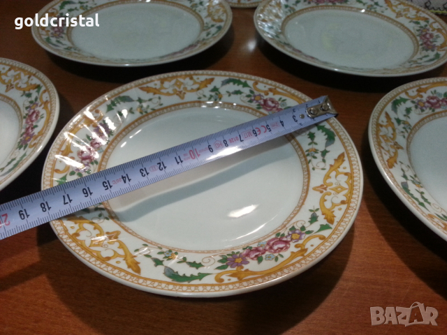 Стар български порцелан чинии , снимка 7 - Антикварни и старинни предмети - 44797309