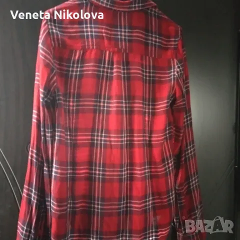 Дамска карирана риза , снимка 8 - Ризи - 50272539