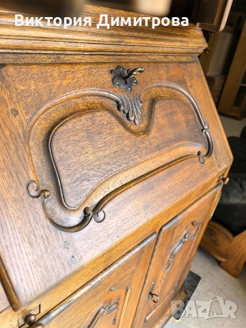 Антично Писалище / секретар, снимка 10 - Секции и витрини - 53866310