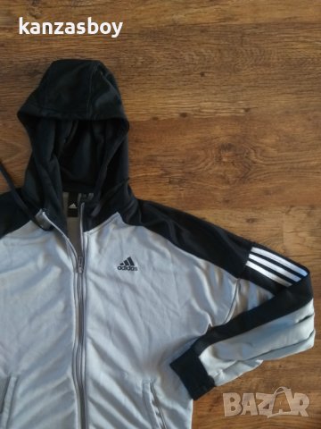 adidas Essentials 3-Stripes Tricot - страхотно мъжко горнище, снимка 5 - Спортни дрехи, екипи - 42003854