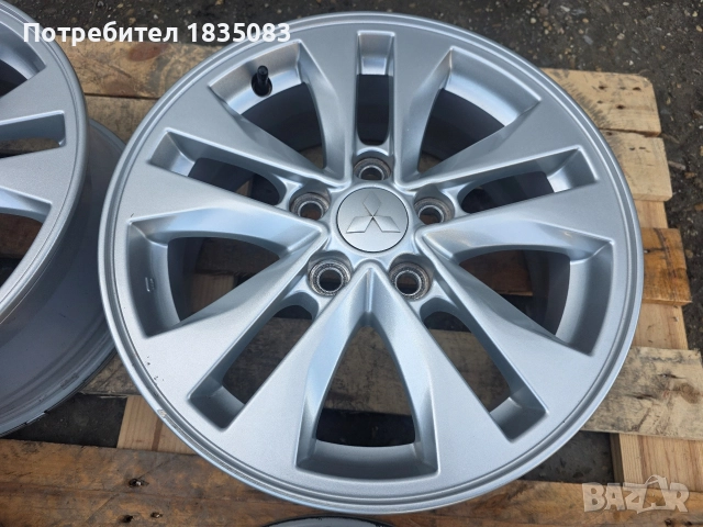 Лети джанти 16ки 5х114.3 Mitsubishi, снимка 7 - Гуми и джанти - 52594919