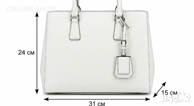 Дамска чанта от висококачествена еко кожа в черен цвят НОВА, снимка 10 - Чанти - 53688200